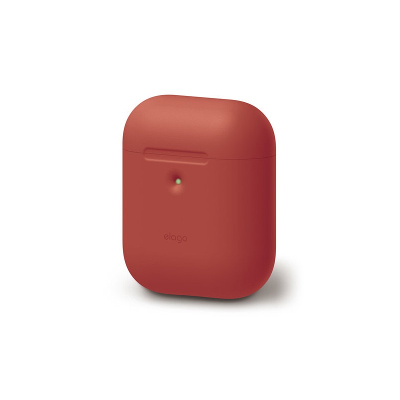 Coque AirPods Elago silicone Case rouge