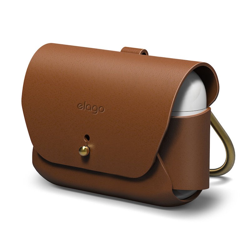 Elago Genuine Leather Case | Coque en cuir pour AirPods Pro