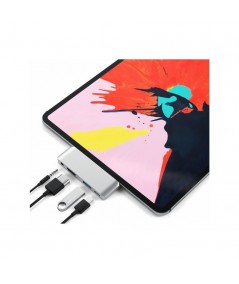 SATECHI HUB USB-C Mobile Pro (iPad 2018) | USB-C, USB A, HDMI, JACK