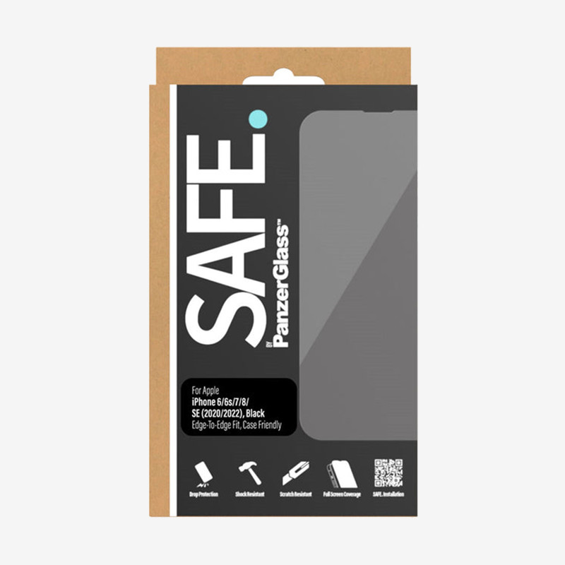 Protection écran iPhone SE - SAFE. by PanzerGlass™