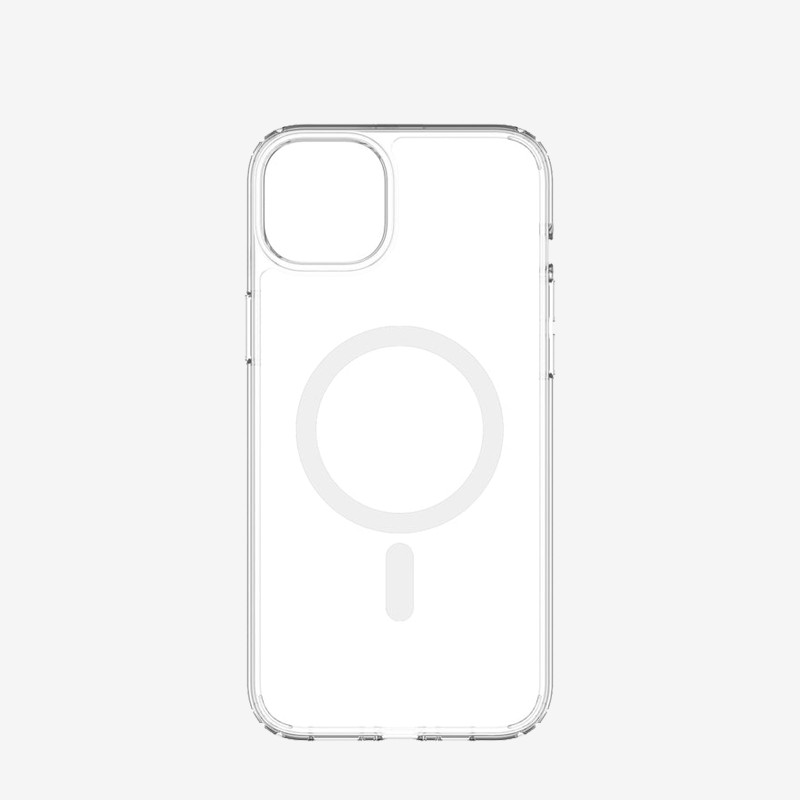 Coque iPhone 14 Plus QDos Hybrid Clear Case avec Snap