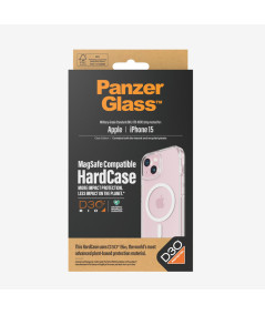 Coque iPhone 15 PanzerGlass™ HardCase compatible MagSafe
