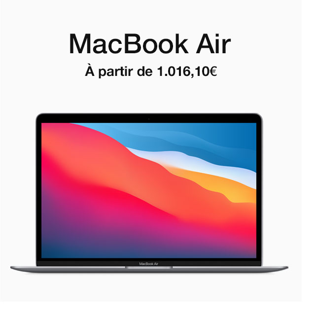 Promo étudiant MacBook Air