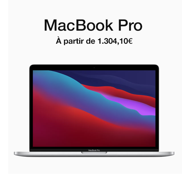 Promo étudiant MacBook Pro