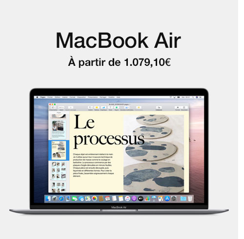Promo étudiant MacBook Air