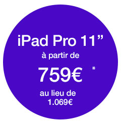 Tous les iPad Pro 11 pouces
