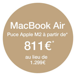Tous les MacBook Air M1