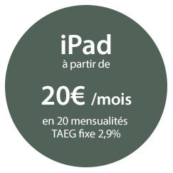 Offre de crédit gratuit sur les iPad - AndroMac